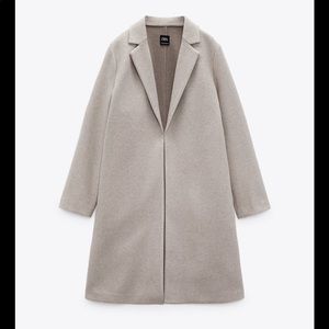 ZARA NWT Lapel Coat